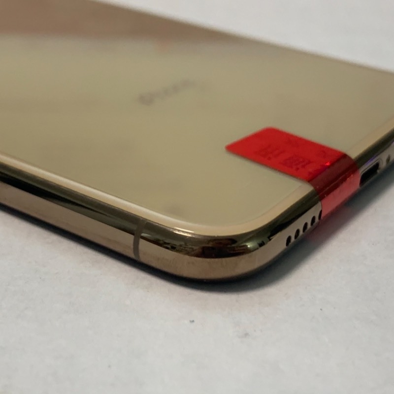 95新 苹果/iphone xs max 256g 黑解 卡贴机 全网通4g 金色 编号0250