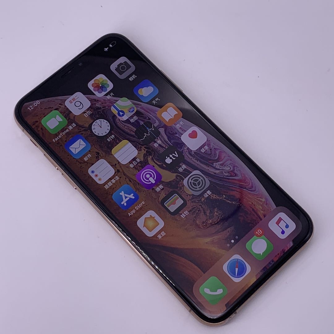 编号9227 二手9新 苹果手机/iphonexs 256g 金色 全网通4g 国行