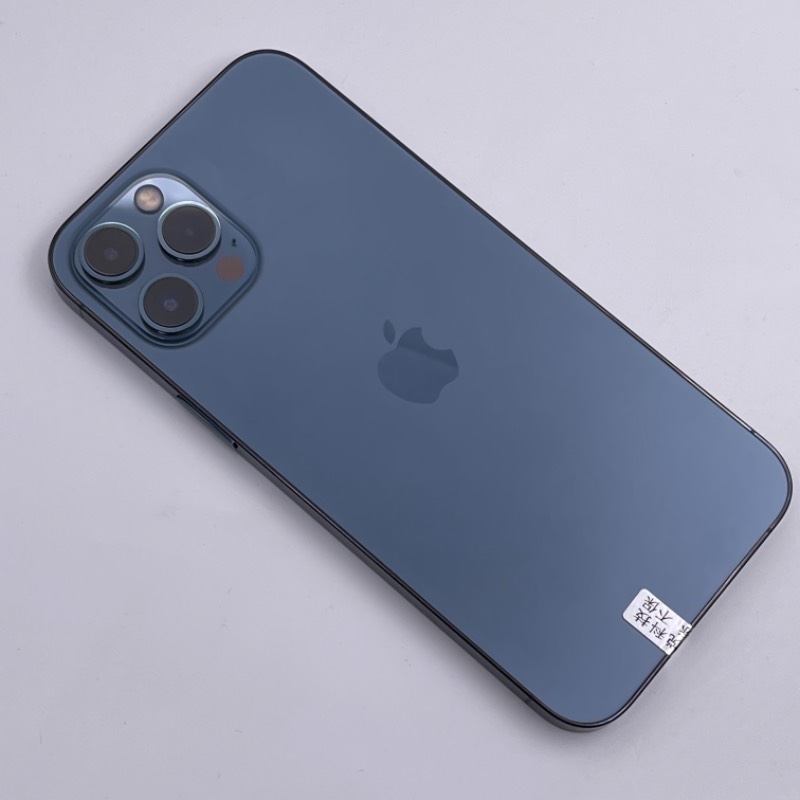 资源机苹果 Iphone 12 Pro Max 512g 国行双卡全网通5g 蓝色编号4093 爱锋贝