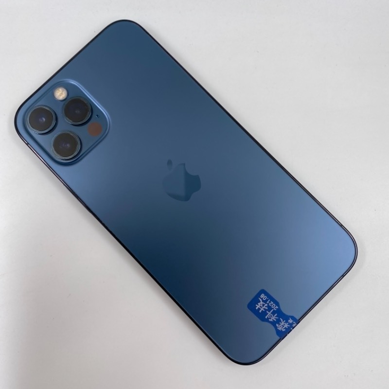 99新苹果iphone12pro256g海外版资源机全网通5g海蓝色编号3507