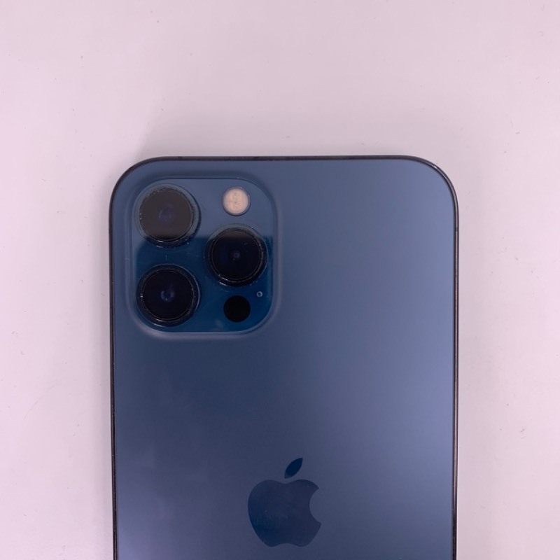 99新 苹果/iphone12 pro max 256g 国行 双卡双待 全网通5g 蓝色 编号