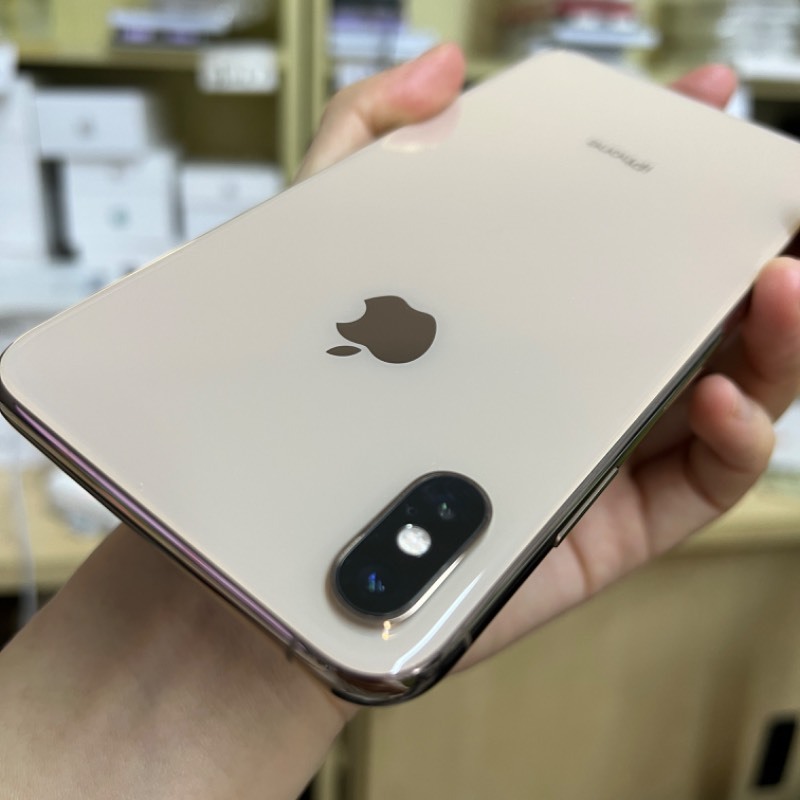99新苹果iphonexsmax256gb金色港版编号5079