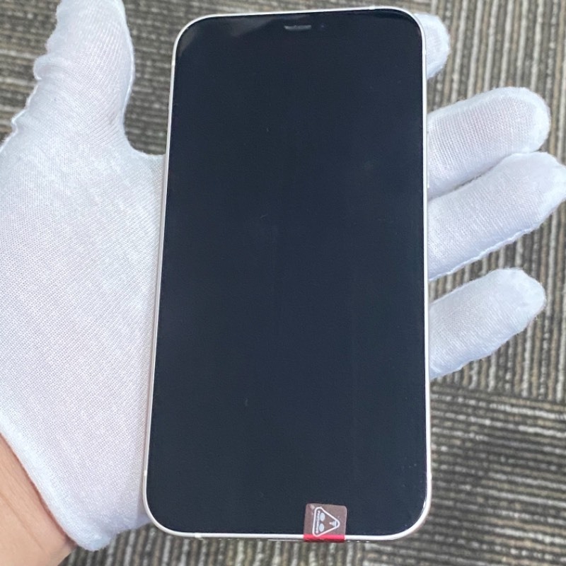 9新 苹果/iphone 12 256gb(改) 白色 卡贴(t-mobile) 编号9258