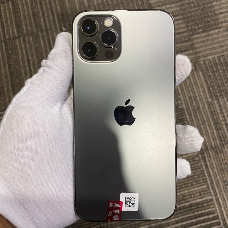 9新 苹果/iphone 12 pro 128gb 石墨色 海外版 编号9372