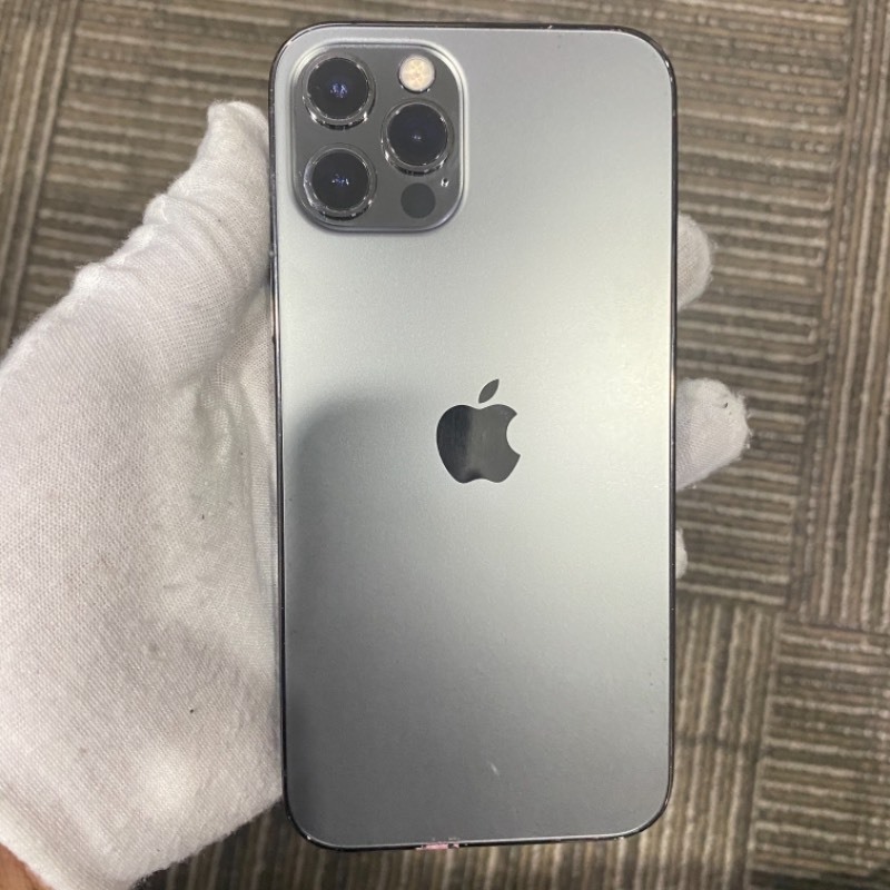 95新 苹果/iphone 12 pro 256gb 石墨色 海外版 编号4626