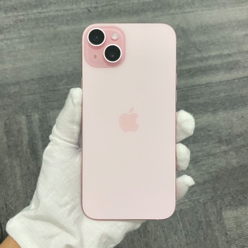 新機 蘋果/iPhone 15 Plus 128GB 粉色 卡貼（T版） 編號8168 