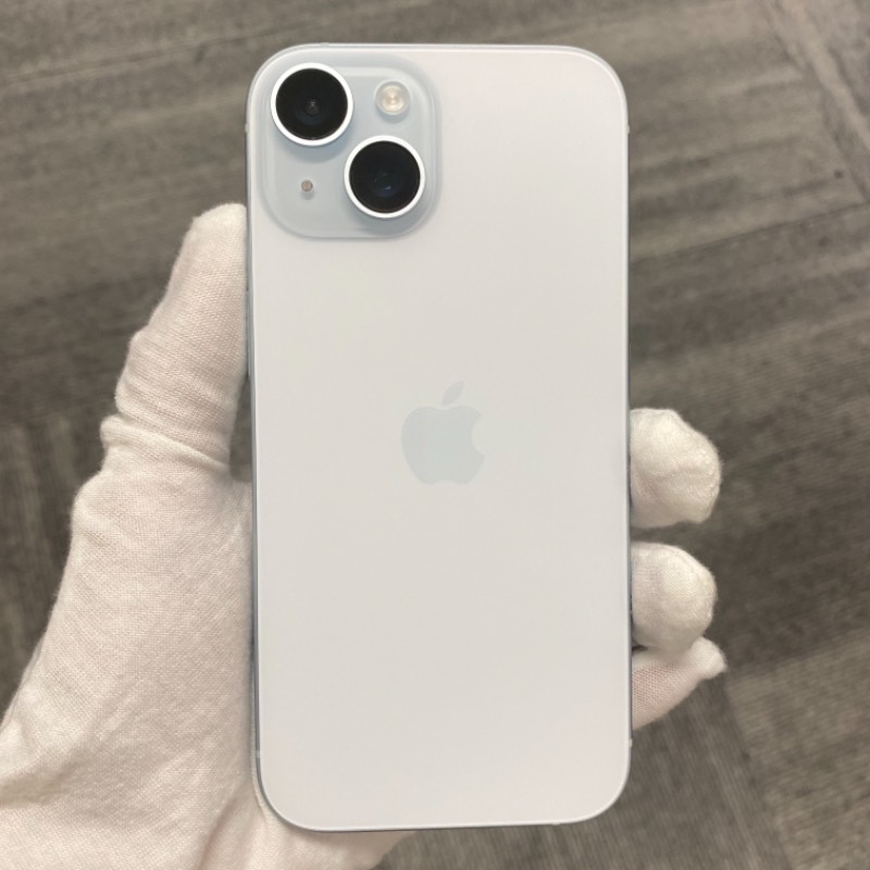 99新 蘋果/iPhone 15 128GB 藍色 卡貼（Spe版） 編號5788 
