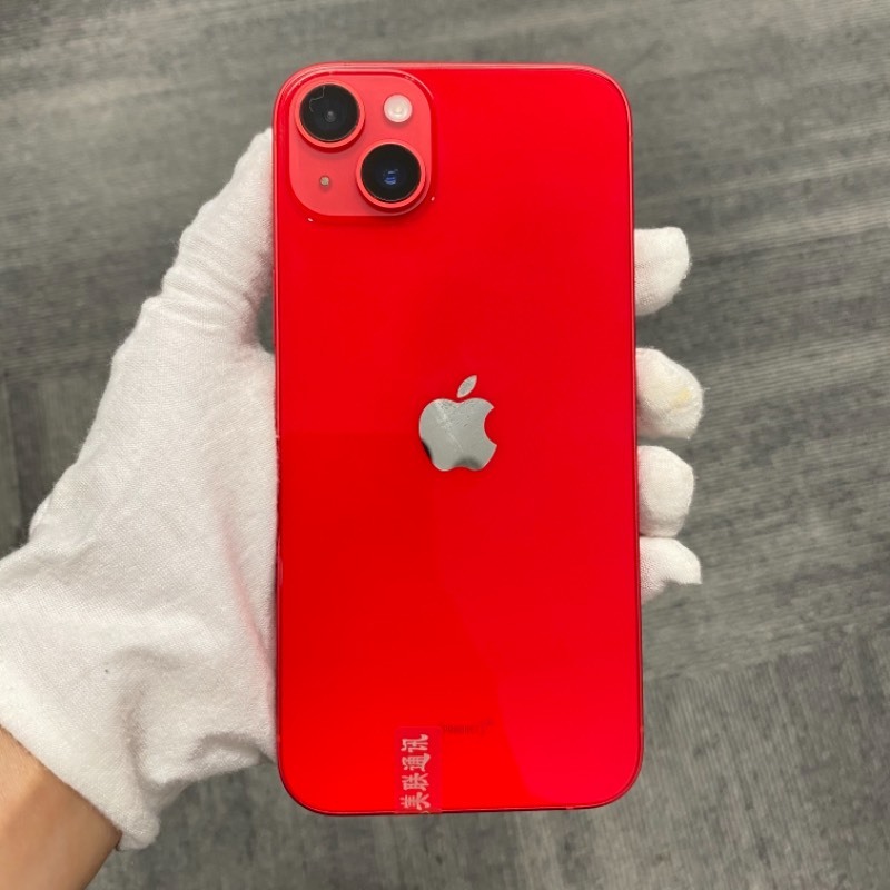 99新 蘋果/iPhone 14 Plus 512GB 紅色 卡貼（XF） 編號4598 