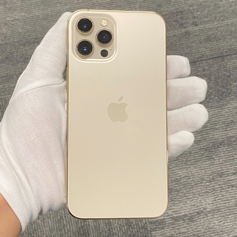 95新 蘋果/iPhone 12 Pro Max 128GB 金色 海外版 編號0279 