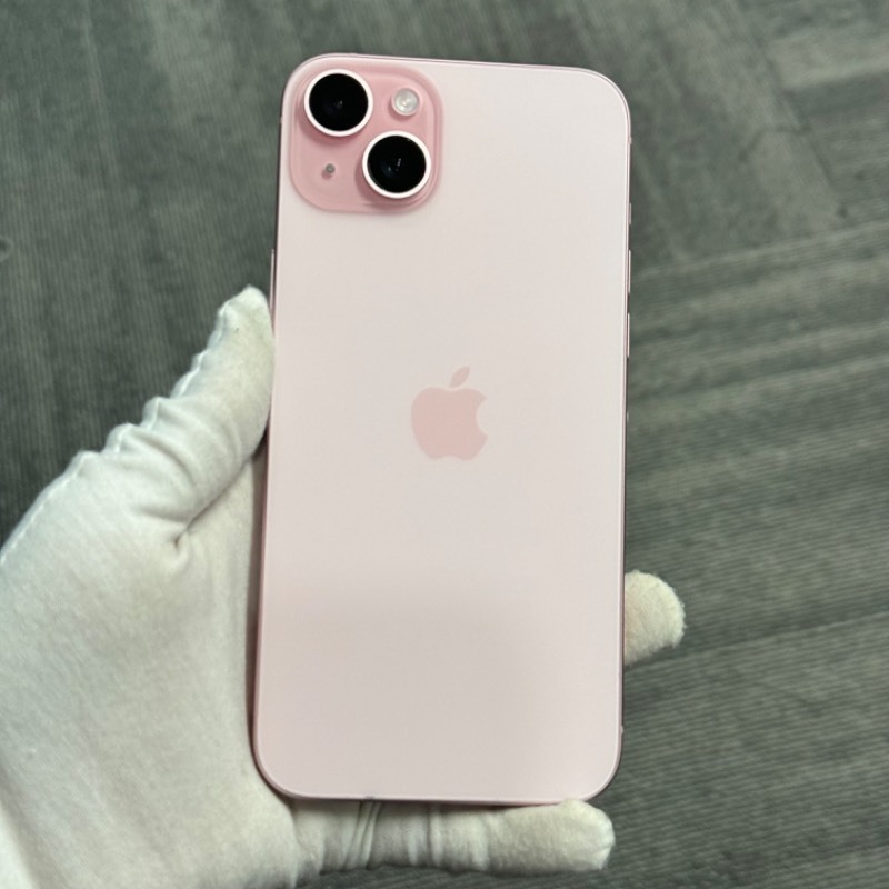 95新 苹果/iPhone 15 Plus 128GB 粉色 有锁ATT 编号05152 