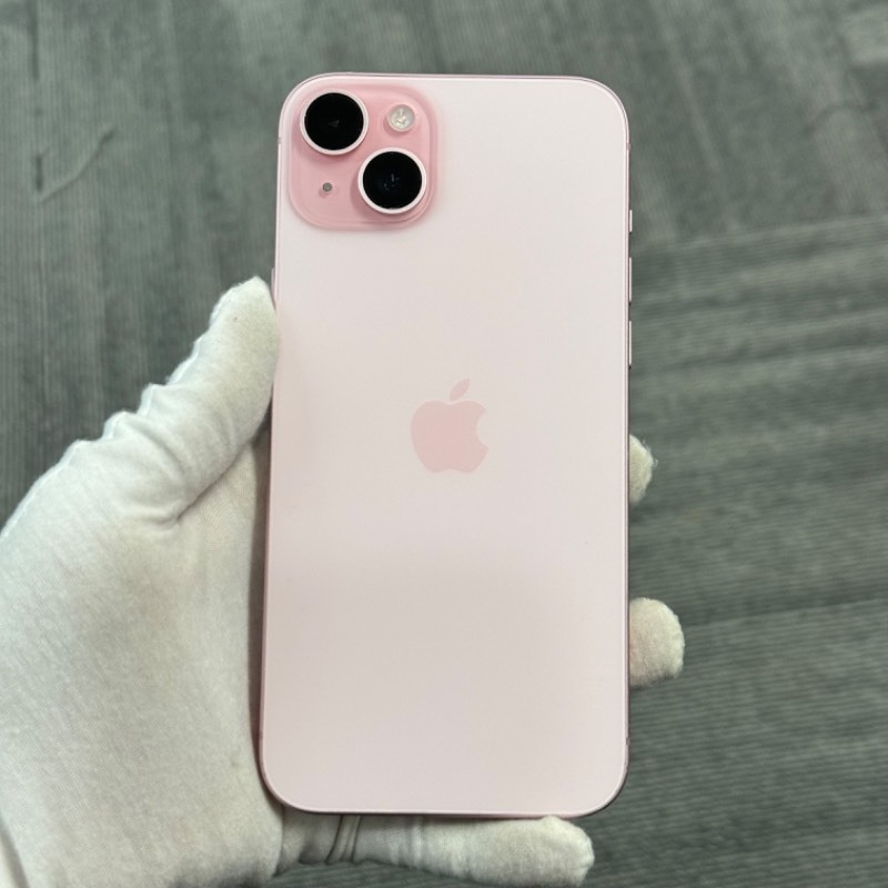 9新 苹果/iPhone 15 Plus 128GB 粉色 有锁Ver 编号69435 