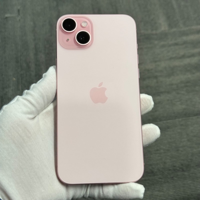 95新 苹果/iPhone 15 Plus 128GB 粉色 有锁ATT 编号15004 