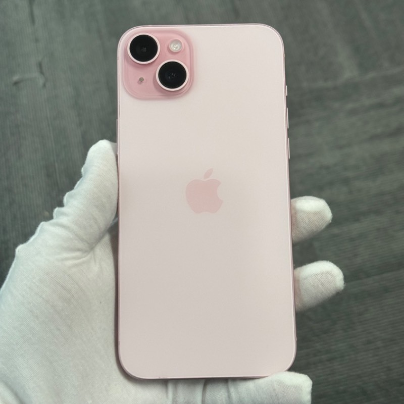 95新 苹果/iPhone 15 Plus 128GB 粉色 有锁ATT 编号73761 