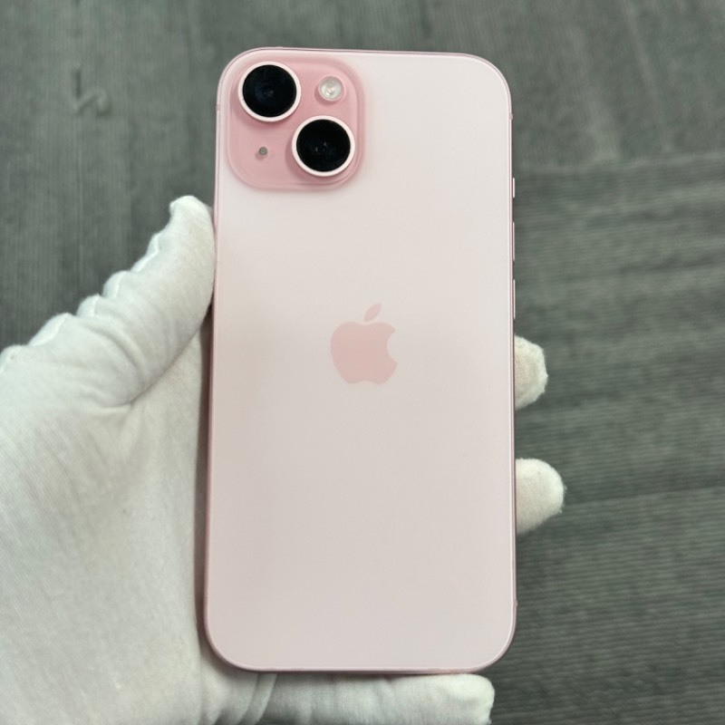 95新 苹果/iPhone 15 128GB 粉色 有锁TM 编号75343 