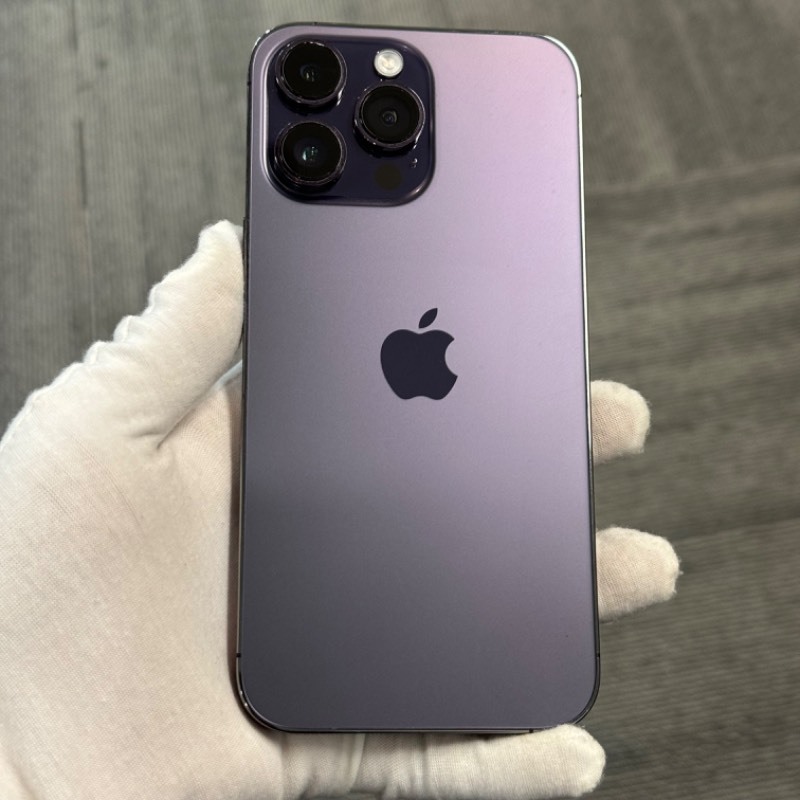 95新 苹果/iPhone 14 Pro Max 512GB 暗紫色 有锁TM 编号93758 