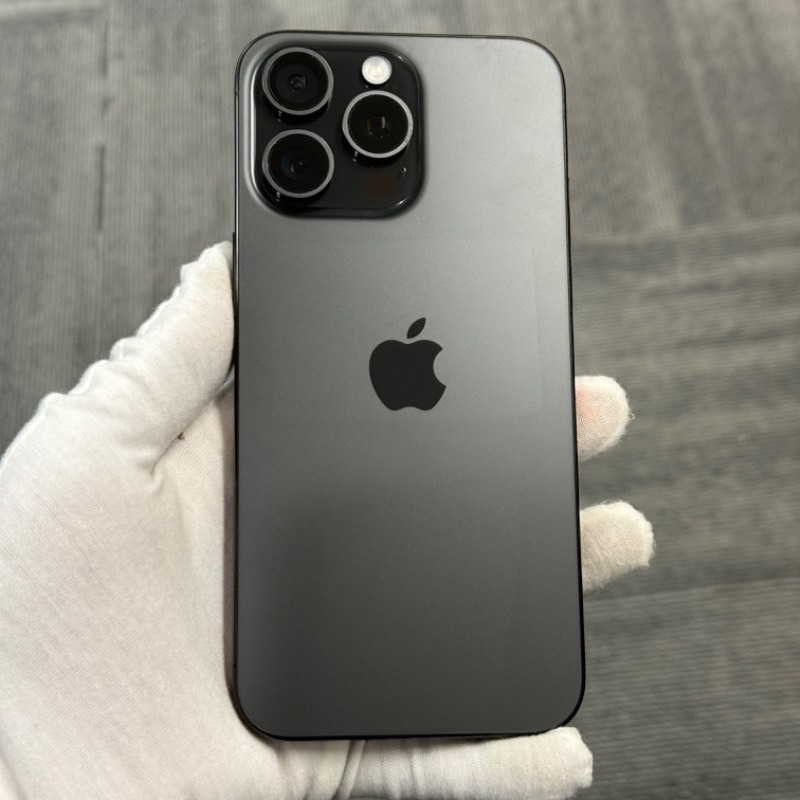 新机 苹果/iPhone 15 Pro Max 1TB 黑色钛金属 有锁Ver 编号24679 