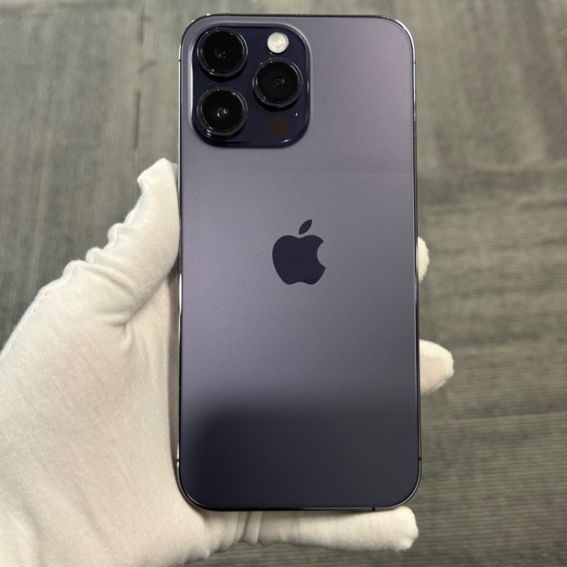 95新 苹果/iPhone 14 Pro Max 256GB 暗紫色 有锁ATT 编号06072 
