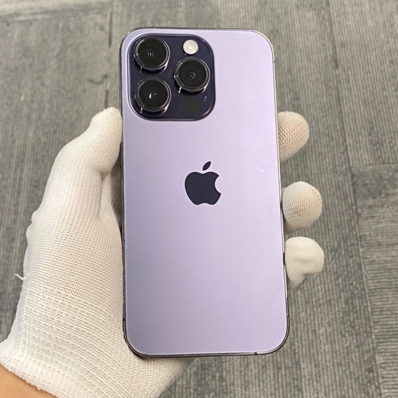 93新 苹果/iPhone 14 Pro 256GB 暗紫色 有锁SPE 编号63701 