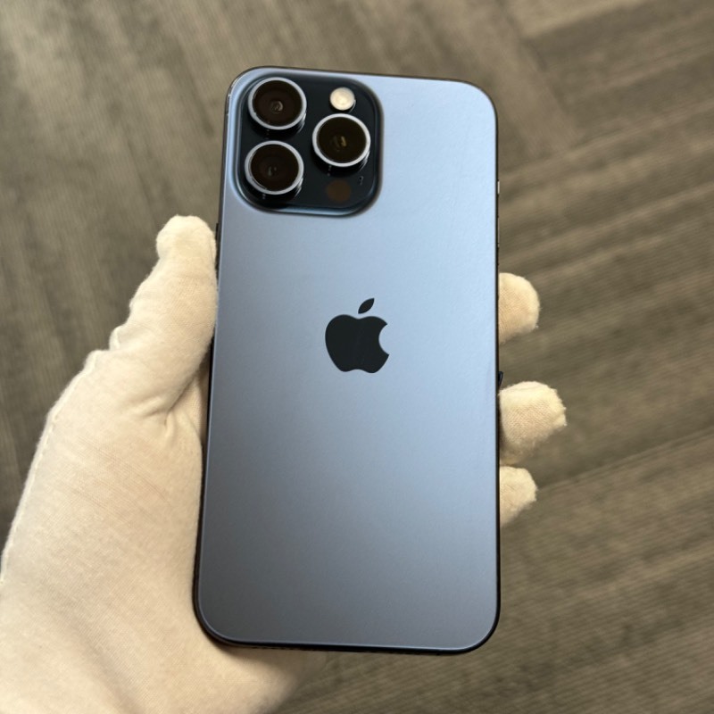 新机 苹果/iPhone 15 Pro Max 256GB 蓝色钛金属 有锁Ver 编号47630 