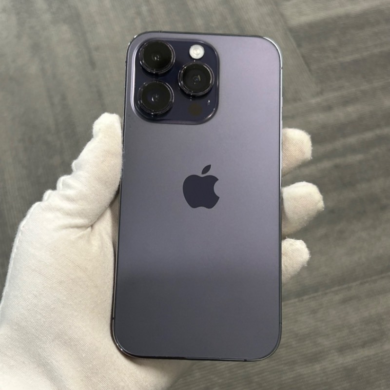 93新 苹果/iPhone 14 Pro 1TB 暗紫色 有锁Cell 编号14874 