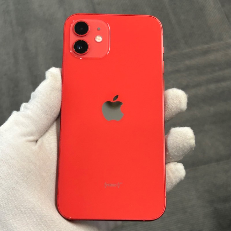 98新 苹果/iPhone 12 64GB 红色 有锁TM 编号98959 