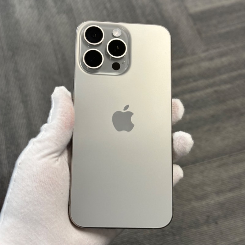新机 苹果/iPhone 15 Pro Max 1TB 原色钛金属 有锁Dish 编号37751 