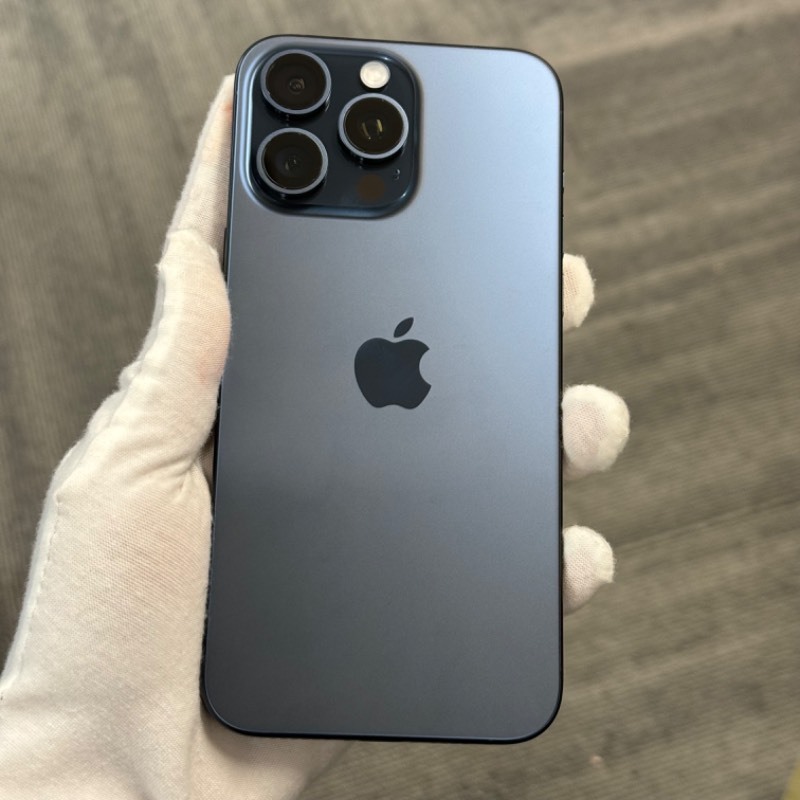 新机 苹果/iPhone 15 Pro Max 256GB 蓝色钛金属 中国无锁版 编号15884 