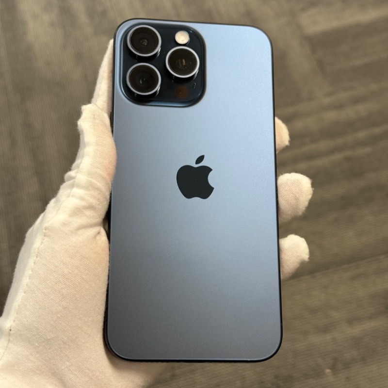 新机 苹果/iPhone 15 Pro Max 256GB 蓝色钛金属 中国无锁版 编号01887 