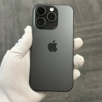 98新 苹果/iPhone 15 Pro 256GB 黑色钛金属 有锁TM 编号62537 