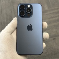 98新 苹果/iPhone 15 Pro 256GB 蓝色钛金属 有锁Ver 编号81993 