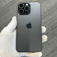 95新 苹果/iPhone 15 Pro Max 256GB 黑色钛金属 有锁Ver 编号14886 