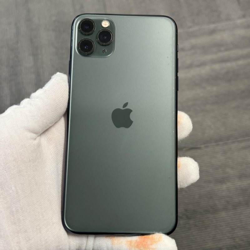 9新 蘋果/iPhone 11 Pro Max 256GB 暗夜綠色 國行 編號59503 