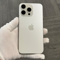 95新 苹果/iPhone 15 Pro Max 256GB 白色钛金属 有锁Ver 编号26365 