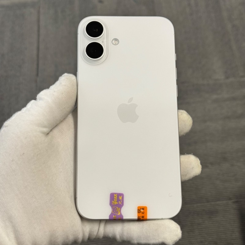 98新 苹果/iPhone 16 Plus 128GB 白色 有锁Ver 编号68710 