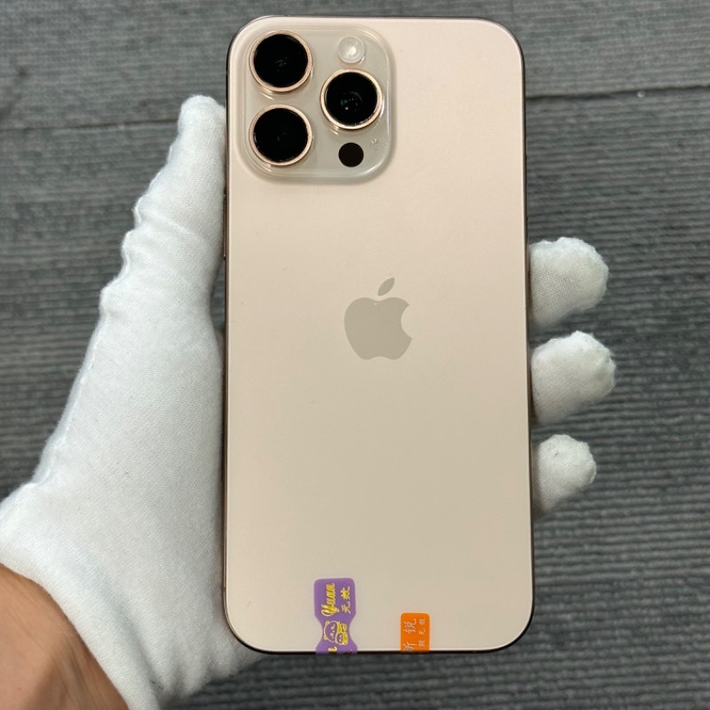 98新 苹果/iPhone 16 Pro Max 256GB 沙漠色钛金属 sim卡限制ATT 编号33153 