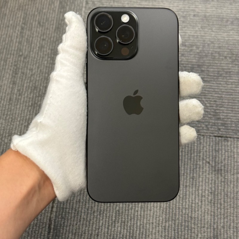 95新 苹果/iPhone 16 Pro Max 256GB 黑色钛金属 sim卡限制ATT 编号74247 