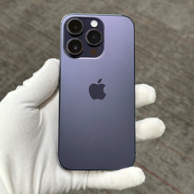 95新 苹果/iPhone 14 Pro 512GB 暗紫色 无锁版 编号74748 