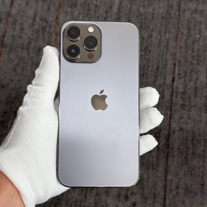 9新 苹果/iPhone 13 Pro Max 256GB 石墨色 sim卡限制ATT 编号86233 