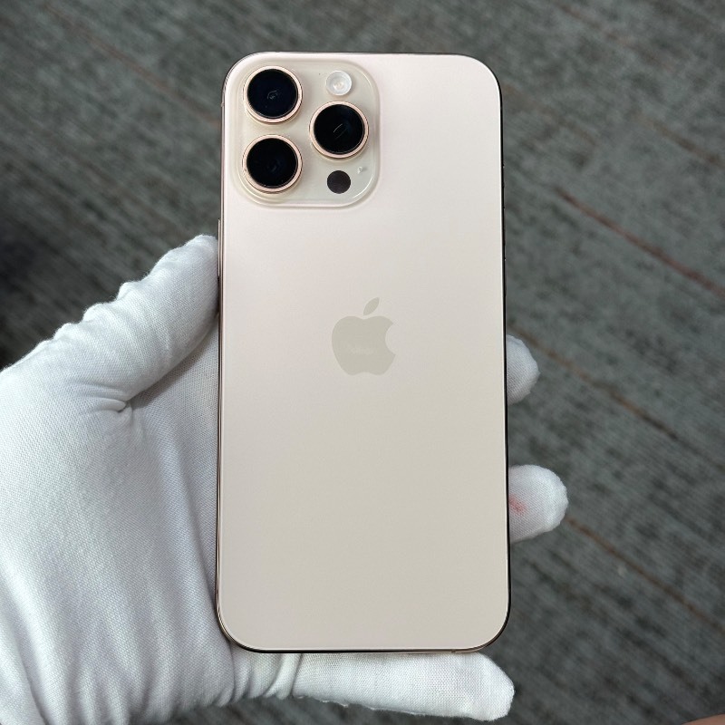 95新 苹果/iPhone 16 Pro Max 1TB 沙漠色钛金属 sim卡限制ATT 编号90688 