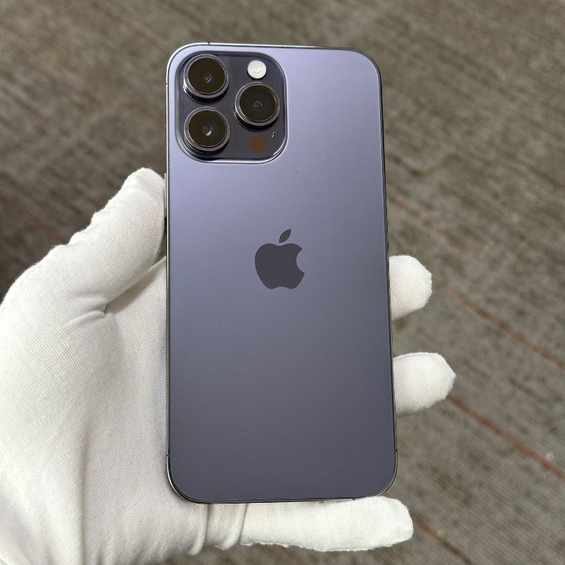 95新 苹果/iPhone 14 Pro Max 256GB 暗紫色 无锁版 编号92708 