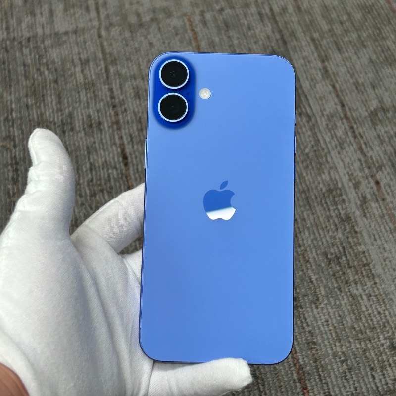新机 苹果/iPhone 16 Plus 128GB 群青色 sim卡限制ATT 编号26015 