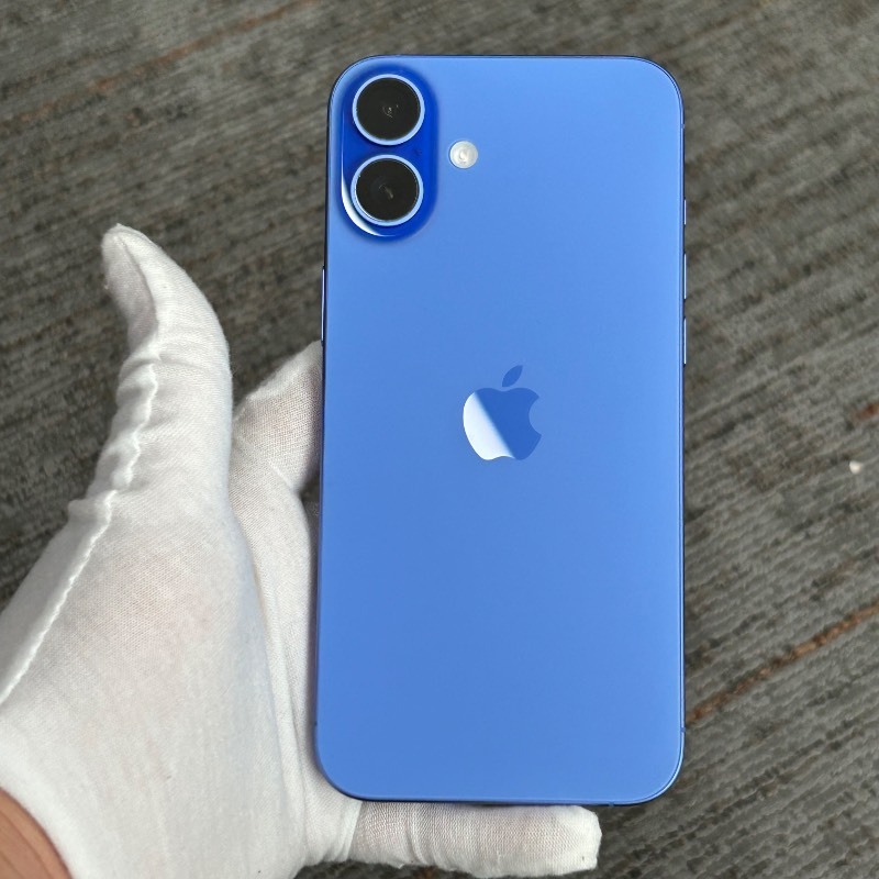 98新 苹果/iPhone 16 Plus 256GB 群青色 sim卡限制ATT 编号21744 