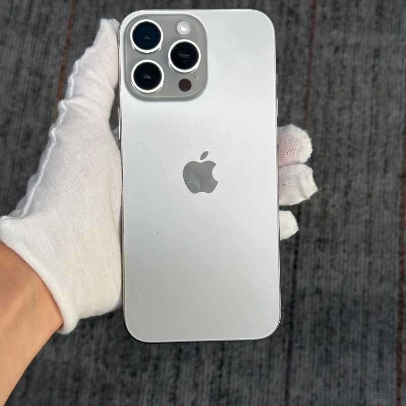 95新 苹果/iPhone 16 Pro Max 256GB 原色钛金属 sim卡限制ATT 编号90352 