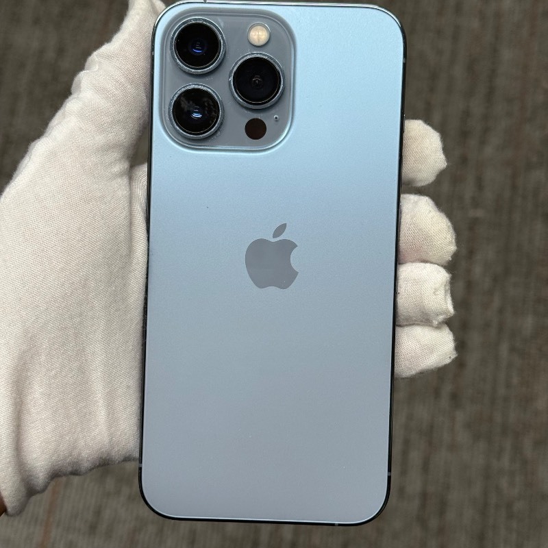 95新 苹果/iPhone 13 Pro 256GB 远峰蓝色 无锁版 编号75018 