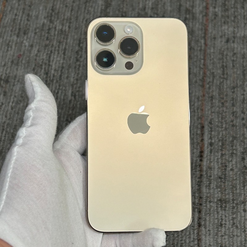 95新 苹果/iPhone 14 Pro Max 256GB 金色 无锁配置锁 编号50707 