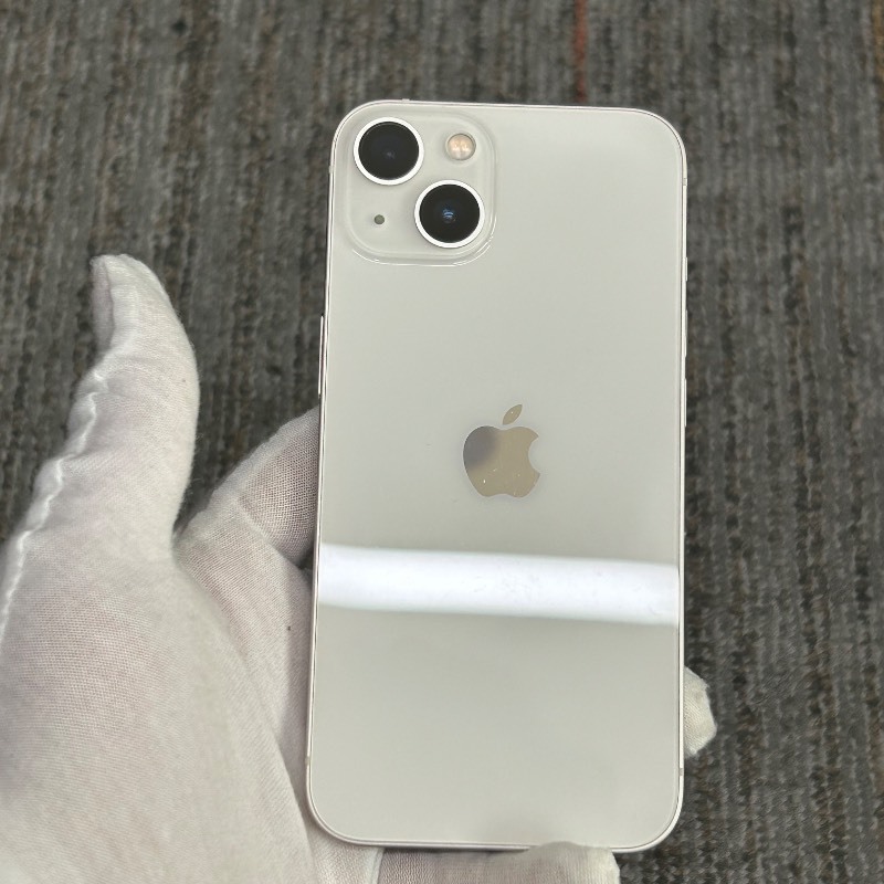 95新 苹果/iPhone 13 512GB 星光色 sim卡限制T-Mobile 编号79412 