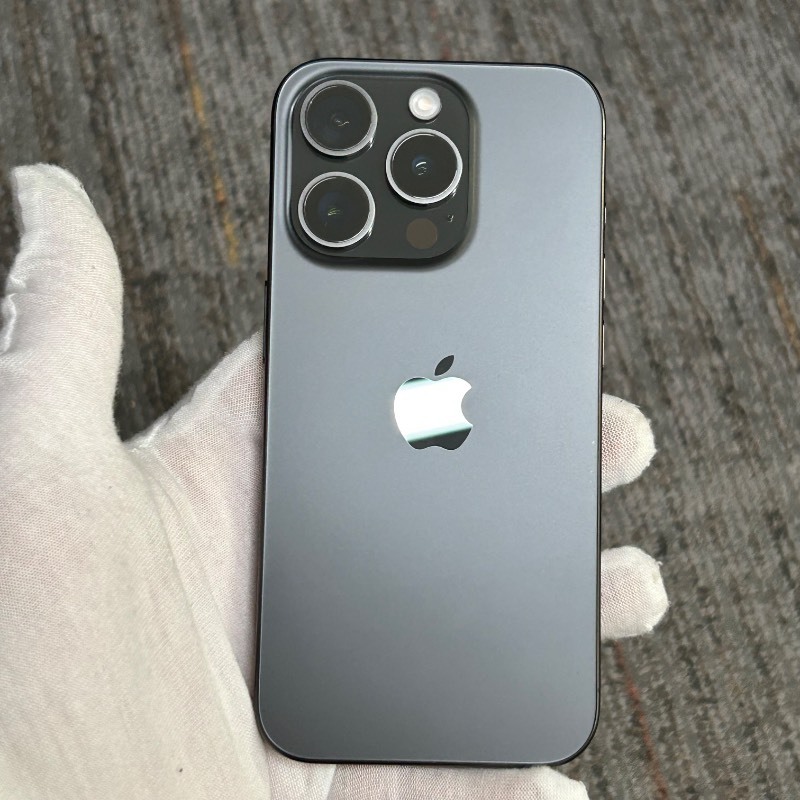 98新 苹果/iPhone 15 Pro 128GB 黑色钛金属 sim卡限制SPE 编号28475 