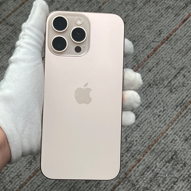 98新 苹果/iPhone 16 Pro Max 256GB 沙漠色钛金属 无锁版 编号71000 