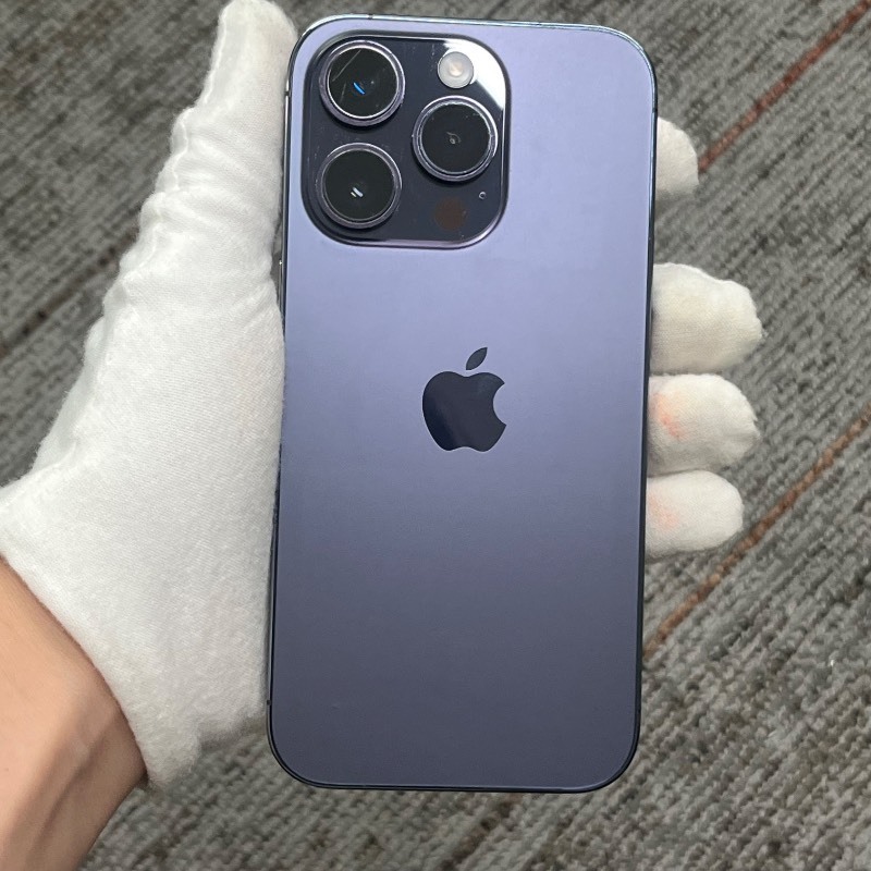 95新 苹果/iPhone 14 Pro 256GB 暗紫色 无锁版 编号65338 