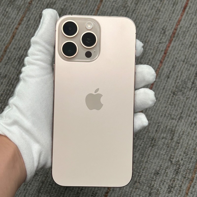98新 苹果/iPhone 16 Pro Max 1TB 沙漠色钛金属 sim卡限制ATT 编号24447 